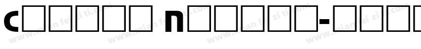 Comaro Normal字体转换